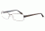 Morgan 203120 Bifocal Prescription Eyeglasses - Brown Frame and Clear Lens 203120-422BI