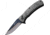 Mtech Button Lock Gray Folding Knife, 2.75 two-tone finish stainless blade, Gray aluminum handle, MT-1149GY