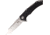 Mtech Evolution Linerlock G10 Folding Knife, 3.75in Satin D2 Tool Steel Blade, Black G10 Handle, Pocket Clip, Glass Breaker, Black Nylon Case, MTE-FDR025-G10