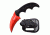 Mtech Fixed Blade, 5in, Stainless Steel Blade, Matte Aluminum Handle MT-20-63RD