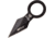 Mtech Spear Point Fixed Blade Knife w/Bead Chain, 1.75 in, 3Cr13 Stainless Steel Stainless Steel, Black, MT-20-92BK