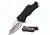 Mtech Folding Blade, 2.75in, Stainless Steel Blade, Black Nylon Fiber Handle MT-A882CH