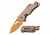 Mtech Folding Blade, 2.75in, Stainless Steel Blade, Mirror Polished Stainless Steel Handle MT-A882SGD
