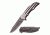 Mtech Folding Blade, 3.75in, Stainless Steel Blade, Brush/Stonewash 2 Tone Finish Us Flag Stainless Steel Handle MX-A849AS