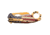 Mtech Linerlock Spring Assisted Knife, 2.5 in, 3Cr13 Stainless Steel Stainless Steel, Wharncliffe, USA Flag, MT-A1028AF