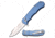 Mtech Manual Folding Knive, 2.75in Blade, 6.75in Overall, 3CR13 Steel Blade Knive, Blue, MT-1118BL