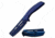Mtech MT-A1139BL Spring Assisted Knife, 3.5in, 3CR13 Stainless Steel, Razor, Blue Blade, Blue, MT-A1139BL
