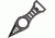 Mtech Neck Knife, 4.5in. MT2027B