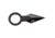Mtech Spear Point Fixed Blade Knife w/Bead Chain, 1.75 in, 3Cr13 Stainless Steel Stainless Steel, Black, MT-20-92BK