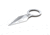 Mtech Spear Point Fixed Blade Knife w/Bead Chain, 1.75 in, 3Cr13 Stainless Steel Stainless Steel, Satin, MT-20-92S