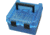 MTM Deluxe Ammo Box 100 Round Handle, WSM WSSM Ultra Mag, Clear/Blue, R-100-MAG-24