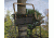 Muddy Partner 2-Man Ladderstand, includes 2-1in Ratchet Strap, 2-1in Stabilizer Straps, 2-Full Body Arrest Harnesses, Adjustable Support Bar, Padded, Flip-Back Shooting Rail, Black/Camo MLS2300