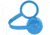 Nalgene Narrow Mouth Loop-Top Lid, Blue, 2570-1038