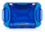 Nanuk 320 Nano Small Protective Case,6.3x4.7x2.2in,Blue, 320S-000BL-0A0
