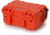 Nanuk 904 Protective Hard Case w/ Cubed Foam, 10.2in, Waterproof, Orange, 904S-010OR-0A0
