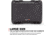 Nanuk 925 Case with Lid Organizer and Divider, Black, 925S-060BK-0A0