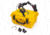 Nanuk 933 Hard Case w/ Padded Divider, 19.9in, Yellow, 933S-020YL-0A0