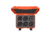 Nanuk Case 918 w/foam insert for 6 Lens, Orange, Medium, 918S-080OR-0A0-19337