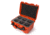 Nanuk Case 918 w/foam insert for 6 Lens, Orange, Medium, 918S-080OR-0A0-19337
