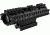 NcStar 2-7X32mm Rifle Scope 3 Rail Sight System Green Mil-Dot Reticle SC3RSM2732G