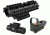NcStar 4x32mm Compact Rifle Scope Kit 1 - Mil Dot Reticle w/ Green Laser and Red Dot Sight