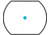NcStar Blue Four Reticle Reflex w/QR Mount, Black, 196629
