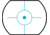 NcStar Blue Four Reticle Reflex w/QR Mount, Black, 196629