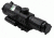 NcSTAR GEN3 SRT 3X-9X Rubber Armored Mil-Dot Rifle Scope w/ Green Laser,Black VSRTM3940GV3