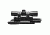 NcSTAR Sights N' Lights AK Combo w/ 4x30mm Rifle Scope,65 Lumen LED Flashlight, Black KAKSCRFS-A