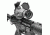 NcSTAR Tactical 1X35mm Red Dot Sight w/Red,Green,Blue Dot, Urban Gray, DRGB135U