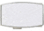 Nexbelt Aston Eagle Buckle, White, BCE5963