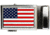 Nexbelt Beveled USA Color Buckle, Red/White/Blue, BCH1613