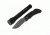 Night Armor Knife/Light Combo,2AA LED Flashlight,130 Lumens and Knife,Overall Length 7.4in,Drop Tip Point Steel Blade,Pakka Wood Handle,Matte Black NA807CBO