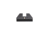 Night Fision Accur8 Student Gun Night Sight Set, Glock 42/43/43x, Yellow Front, One-Dot Rear, Black, GLK-003-015-YGZG