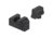 Night Fision Blacked Out Stealth Sight, Glock 17/19/45, Black, GLK-001-290-313-ZXZX