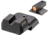 Night Fision 1911 Tritium Night Sight Set, .160 Blade Orange Front Ring, U Notch Blank Rear, 1911-326-014-OGZX
