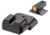 Night Fision 1911 Tritium Night Sight Set, .180 Blade Orange Front Ring, U Notch Blank Rear, 1911-325-014-OGZX