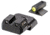 Night Fision 1911 Tritium Night Sight Set, .180 Blade Yellow Front Ring, U Notch Rear, 1911-325-007-YGZG