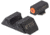 Night Fision Standard Height Night Sight Set, Glock 48, Orange Front Ring, U Notch Rear, GLK-005-007-OGZG