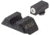 Night Fision Standard Height Night Sight Set, Glock 48, White Front Ring, U Notch Rear, GLK-005-007-WGZG