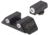 Night Fision Standard Height Night Sight Set, Glock 48, White Front Ring, White Rear Rings, GLK-005-003-WGWG