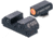 Night Fision Standard Height Night Sight Set, Taurus G3c/GX4, Orange Front Ring, U Notch Rear, TAU-252-007-OGZG
