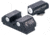 Night Fision Standard Height Night Sight Set, Taurus G3c/GX4, White Front Ring, U Notch White Rear Rings, TAU-252-007-WGWG