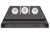 Night Fision Standard Height Night Sight Set, Walther PPQ/PDP/PPQ M2, White Front Ring, White Rear Rings, WAL-276-003-WGWG
