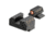 Night Fision Optics Ready Stealth Night Sight Set for Canik Mete SF and TP9 Pistols w/ Orange Front, Blank Rear, Black, One Size, CNK-029-187-250-OGZX
