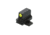 Night Fision Optics Ready Stealth Night Sight Set for Sig P320/RMR/507c/508t/Romeo Pro w/ Yellow Front Ring, Black, One Size, SIG-180-345-332-YGZG