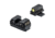 Night Fision Optics Ready Stealth Night Sight Set for Sig P365/507k w/ Yellow Front Ring, Black, One Size, SIG-180-240-238-YGZG