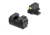 Night Fision Optics Ready Stealth Night Sight Set for Sig P365/P320/EPS w/Yellow Front Ring, Black, One Size, SIG-180-289-287-YGZG