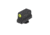 Night Fision Optics Ready Stealth Night Sight Set, Glock 48 w/ 507k, Yellow Front, Black, GLK-005-290-313-YGZG