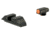 Night Fision Perfect Dot Night Sight Set w/Front, Square Rear, Orange Front w/Green Tritium, Black Rear w/Green T, Fits Glock 20/21/29/30/36/40/41, GLK-002-003-OGZG